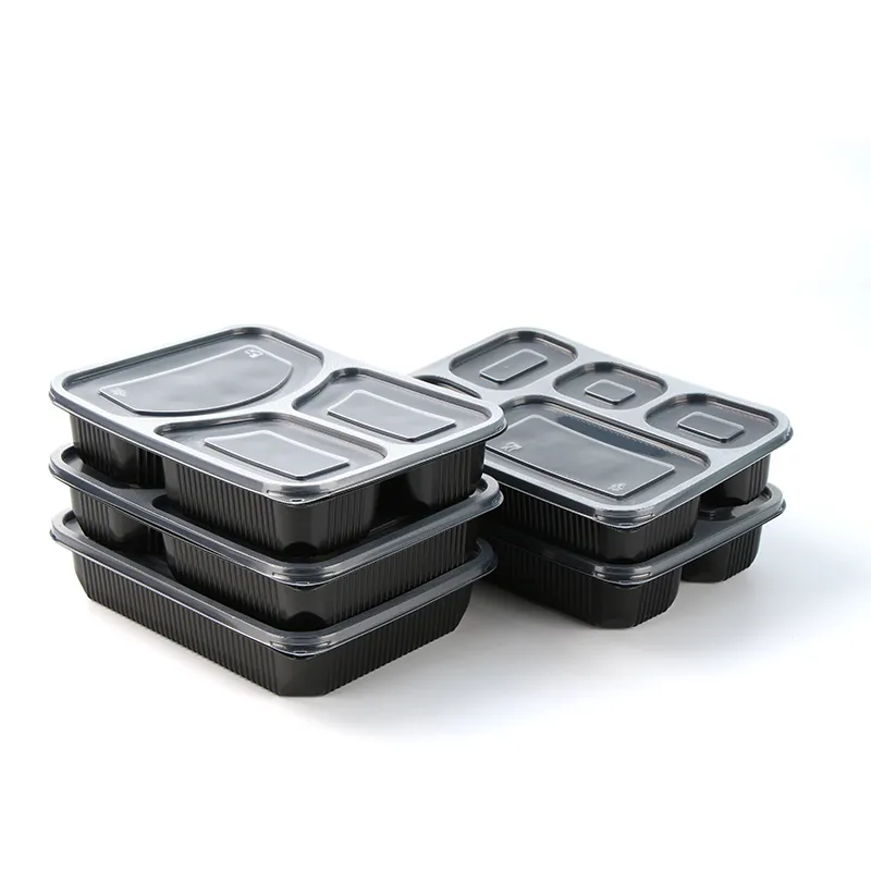 Divided Meal Prep Containers With Flat Lids