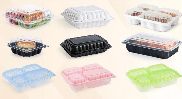 Various Plastic Food Boxes