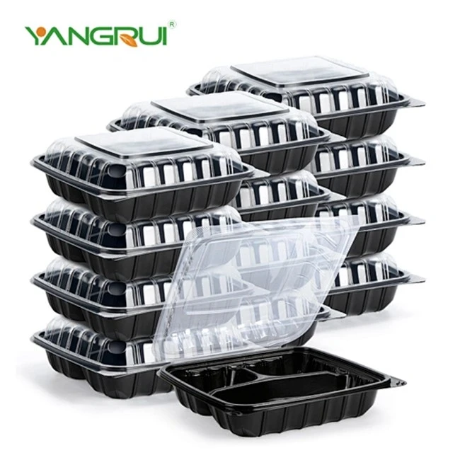 Overview Of PET Plastic Hinged Lid Containers