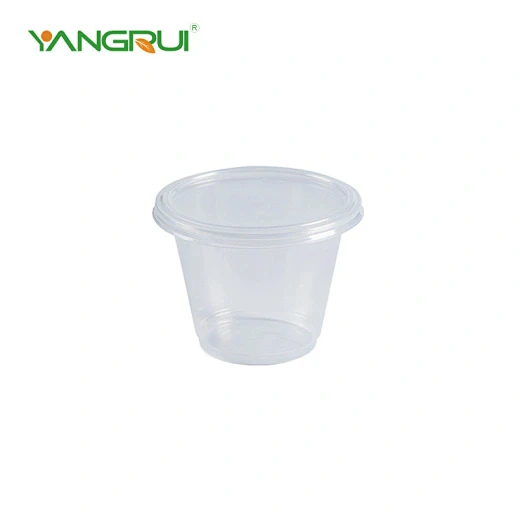 Plastic Portion Cups with Lids