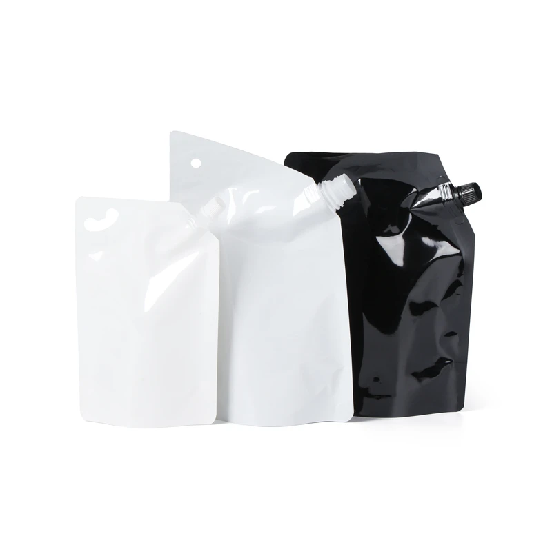 Custom-Printing-Handle-Corner-Spout-Pouch