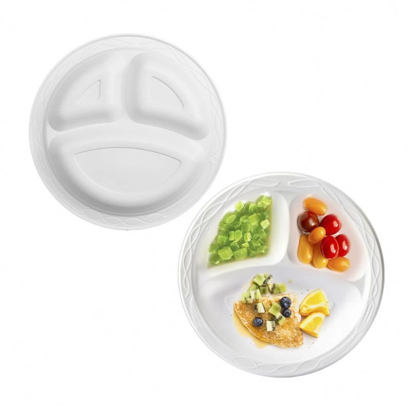 Round Party Plastic Plates